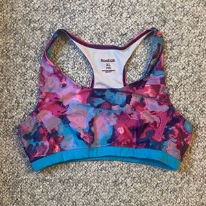 Reebok Tie-Dye Sports Bra